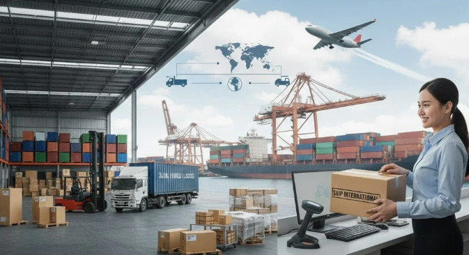 Forwarder Kargo Internasional